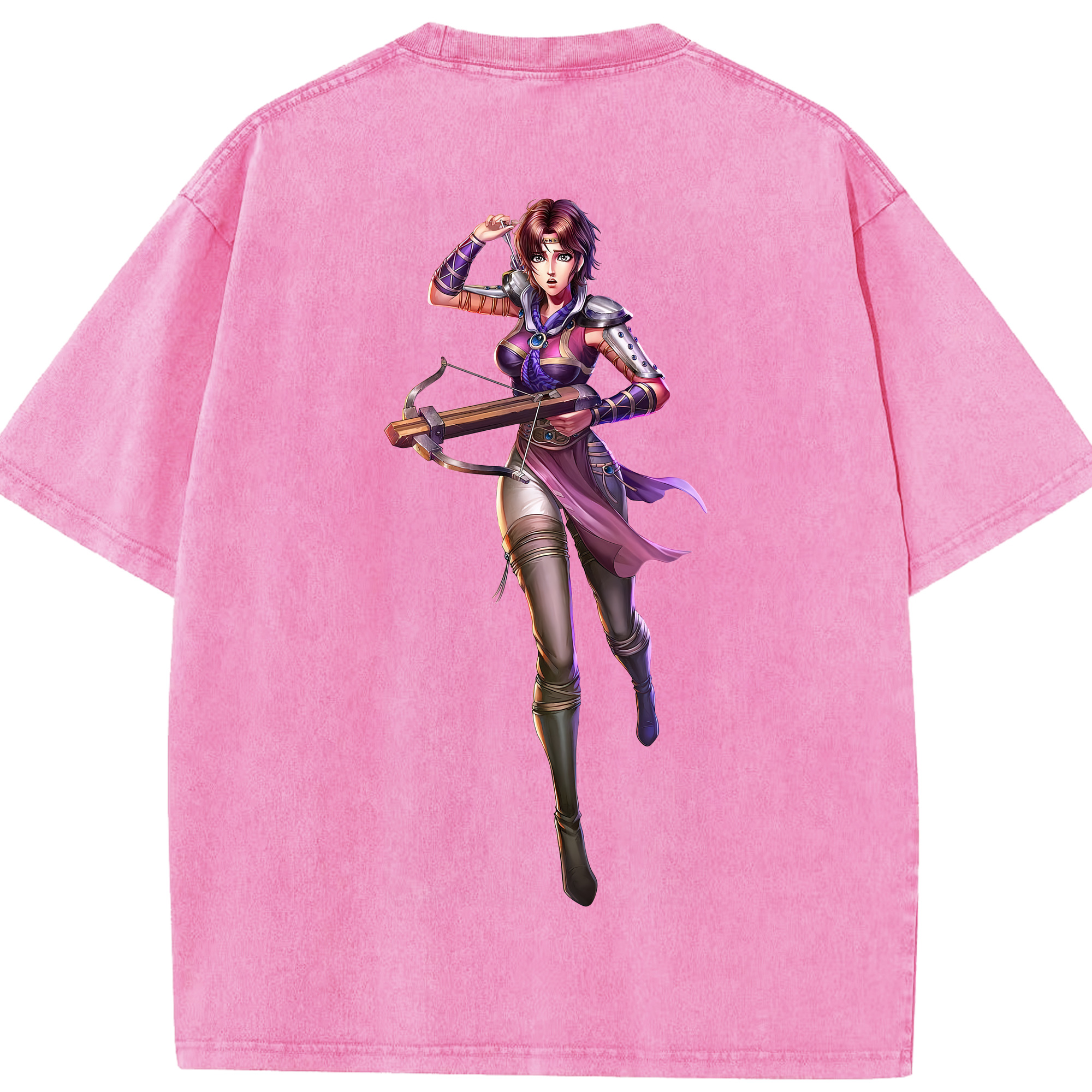 （画像用） 北斗の拳 Fist of the North Star 綿100% ヴィンテージ風 半袖Tシャツ（背面プリント）